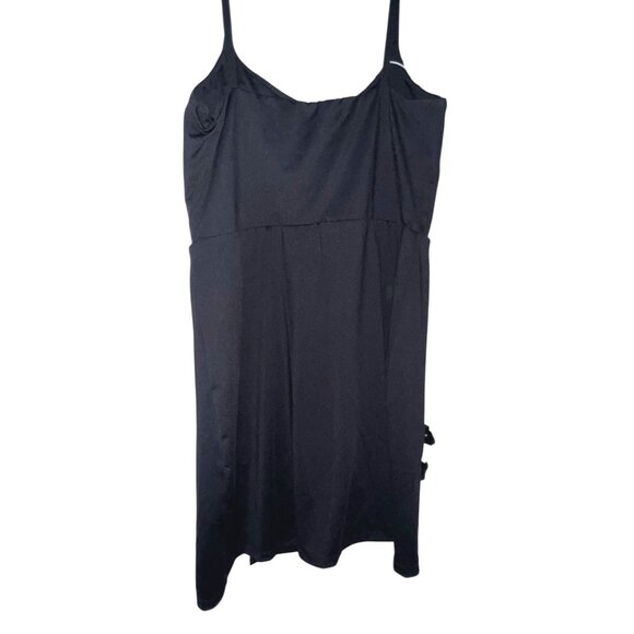 Halara Spaghetti Strap 2in1 Mini Party Buckle Dress with Shorts Sz Large Womens - Picture 6 of 9